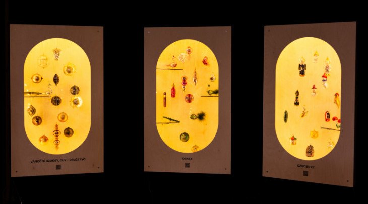 Photos from the opening of the exhibition Christmas Treasure