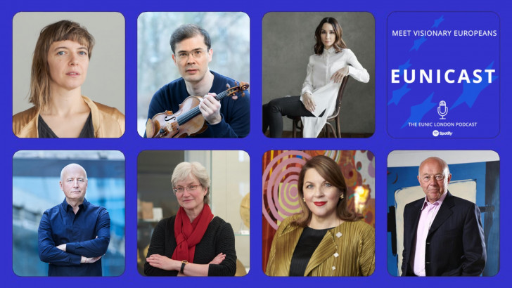 Podcastová série EUNIC Londýn — EUNICAST: Inspirativní hlasy Evropy Podcastová série EUNIC Londýn — EUNICAST: Inspirativní hlasy Evropy