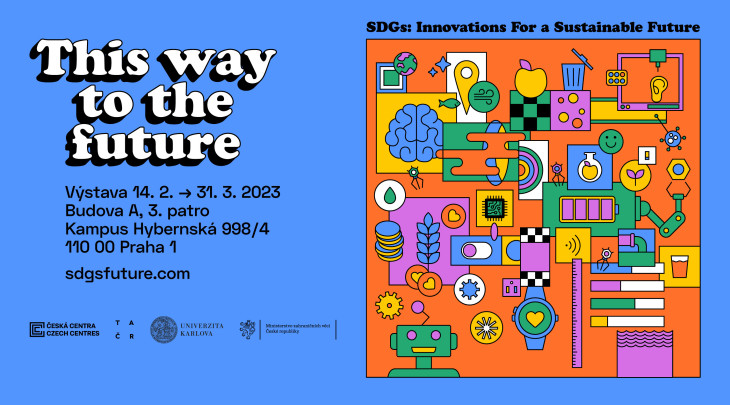 SDGs: Innovations for a Sustainable Future Exhibition at Kampus Hybernská