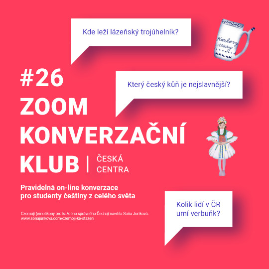 #26 Zoom konverzační klub: ČESKÉ KULTURNÍ DĚDICTVÍ aneb už jste byli v Krumlově?