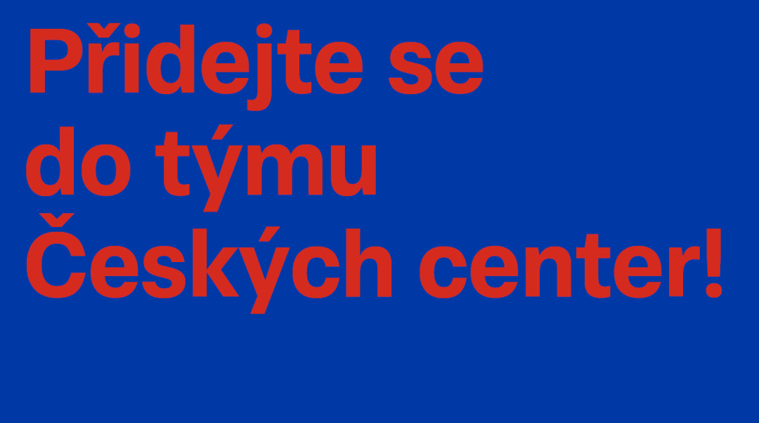 Ředitel / ředitelka Českého centra Tchaj-pej