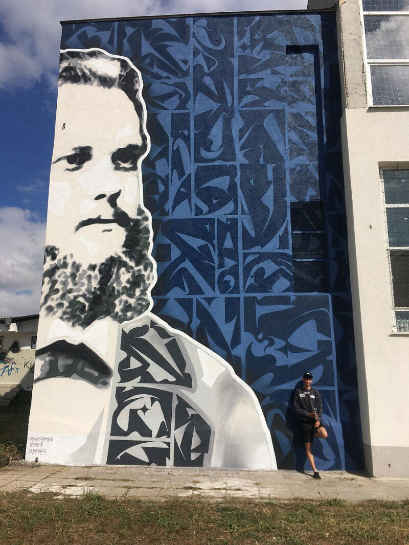 Mural / Czech Centres - Prague