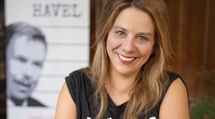 Reading Havel/Číst Havla: Aneta Langerová o Václavu Havlovi © Johana Kratochvílová/www.signatura.cz