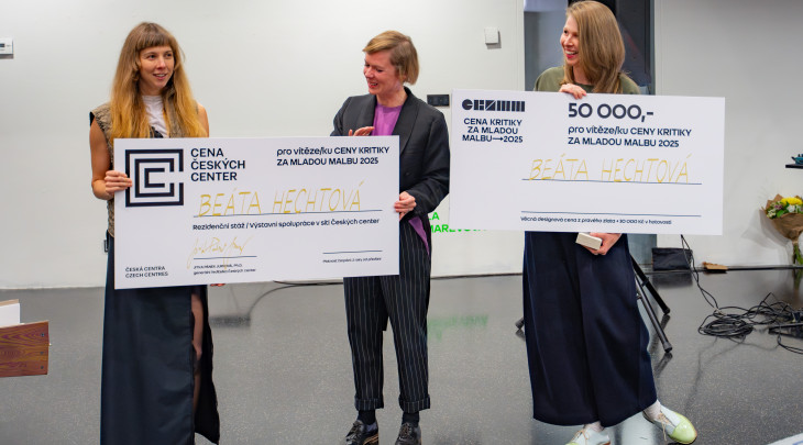 Cena kritiky za mladou malbu 2025