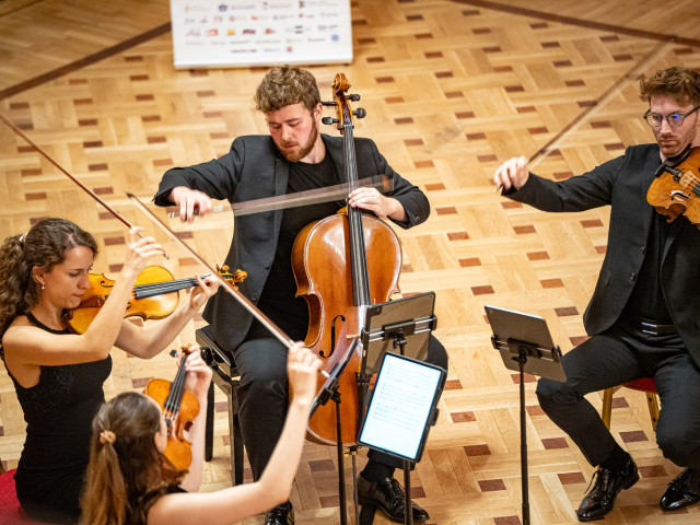 Evropský hudební festival Kukal Quartet © Petr Petrov