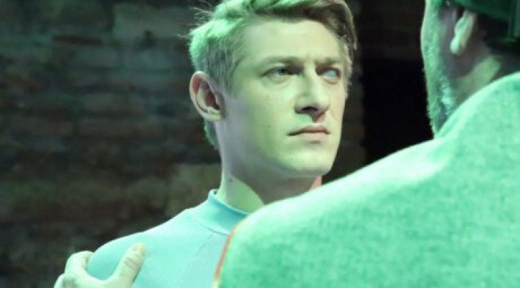 AI: Když robot píše hru, herec Jacob Erftemeijer. Foto: Richard Moučka. Zdroj: Divadelní noviny