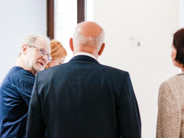 © Kristýna Jordánová Zleva doprava: Prof. Dr. Ivo Hammer, JUDr. Ivana Červenková, Dr. Mojmír Jeřábek, Zuzana Brikcius