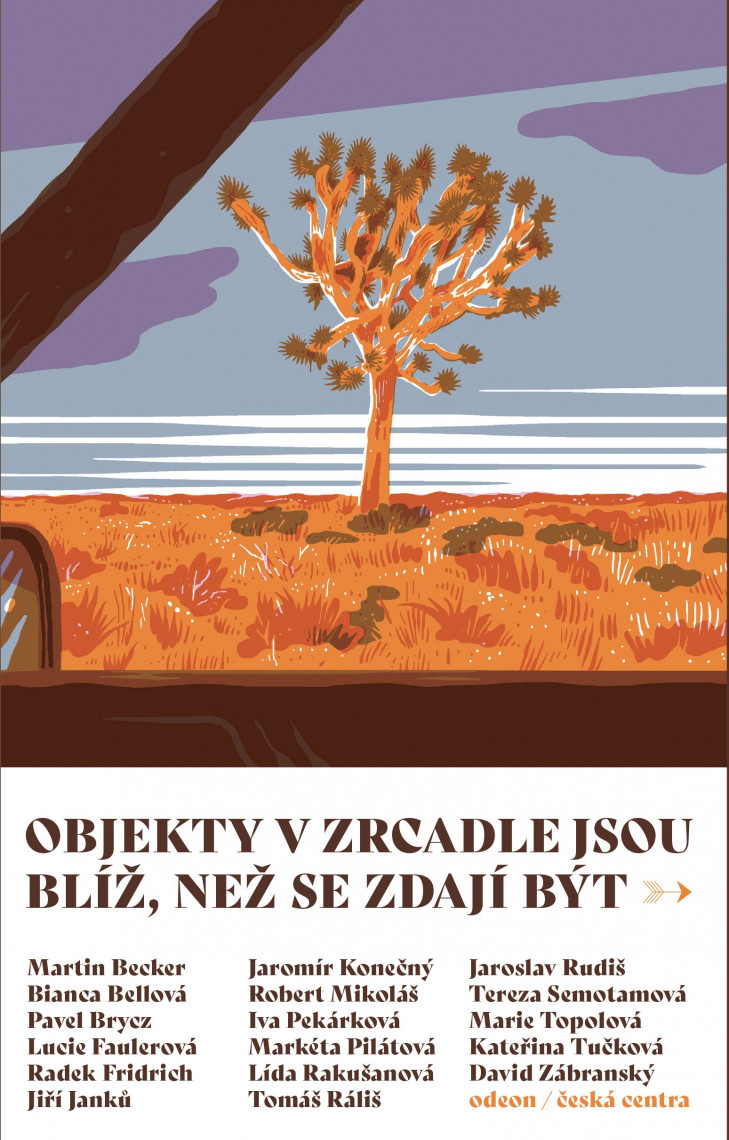 Objekty v zrcadle jsou blíž, než se zdají být - přebal knihy Objekty v zrcadle jsou blíž, než se zdají být - přebal knihy