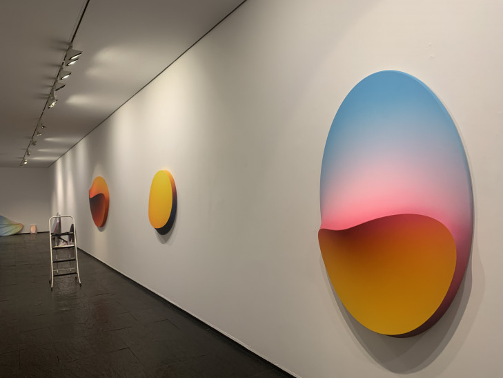 „Roztavené Slunce“ Jakuba Kalába oslní Madrid - fotografie z instalace © ČC Madrid © ČC Madrid