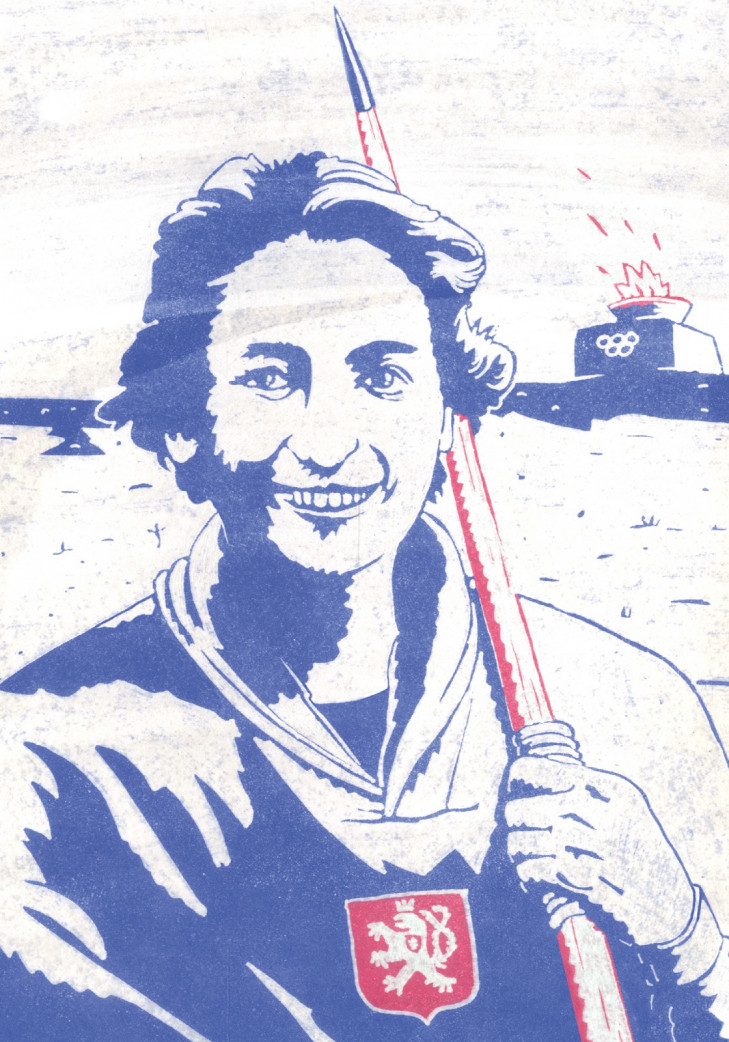 Dana Zátopková © Oldřich Holinka Dana Zátopková © Oldřich Holinka