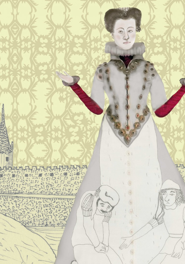 Polyxena z Pernštejna a Lobkovic © Sylva Kotercová Polyxena z Pernštejna a Lobkovic © Sylva Kotercová