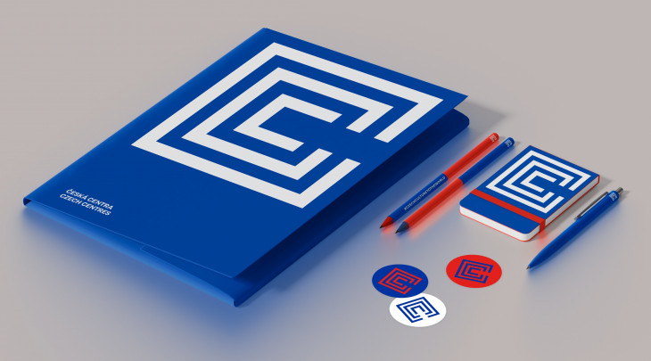 Představujeme redesign loga a vizuálního stylu Českých center!
