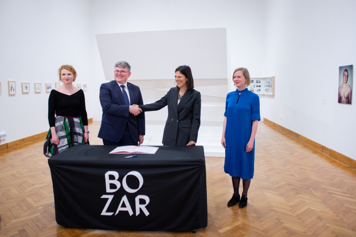 Podpis memoranda s Bozar © ČC Brusel Podpis memoranda s Bozar © ČC Brusel