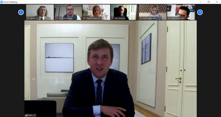 Ministr zahraničních věcí ČR Tomáš Petříček