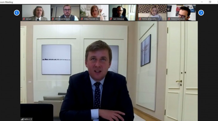 Ministr zahraničních věcí ČR Tomáš Petříček