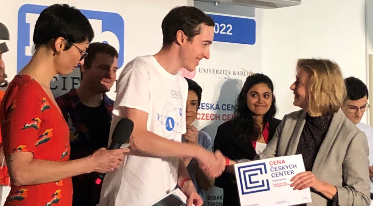 Slavnostní vyhlášení soutěže FameLab Czech Republic - Česká republika