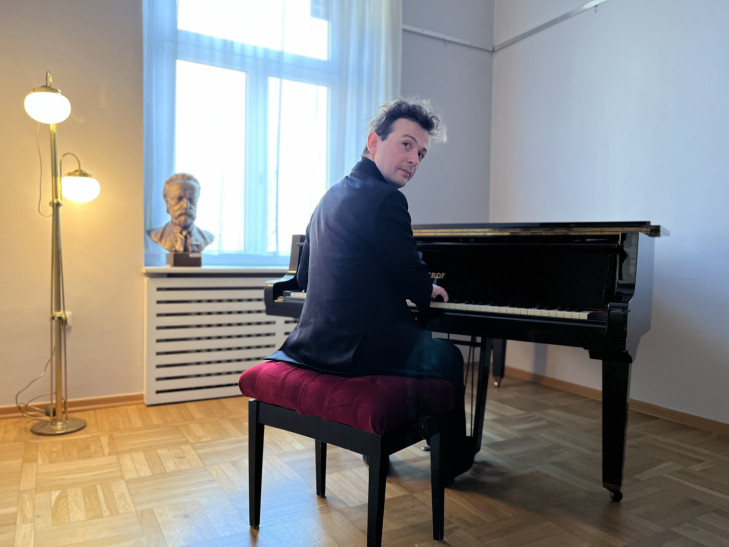 Jiří Trtík w Czeskim Centrum © Edyta Bojanowska