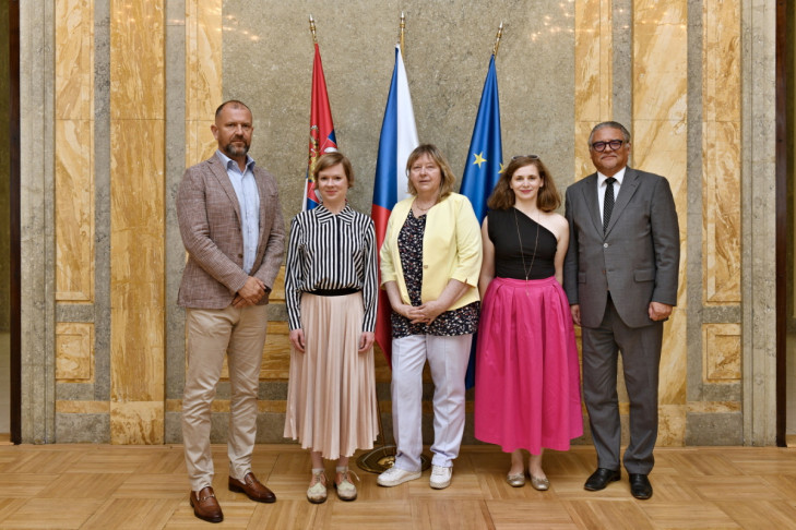 Jovan Vorkapić, Jitka Pánek Jurková, Dagmar Tyšerová, Lucie Orbók, Tomáš Kuchta © Josef Brož