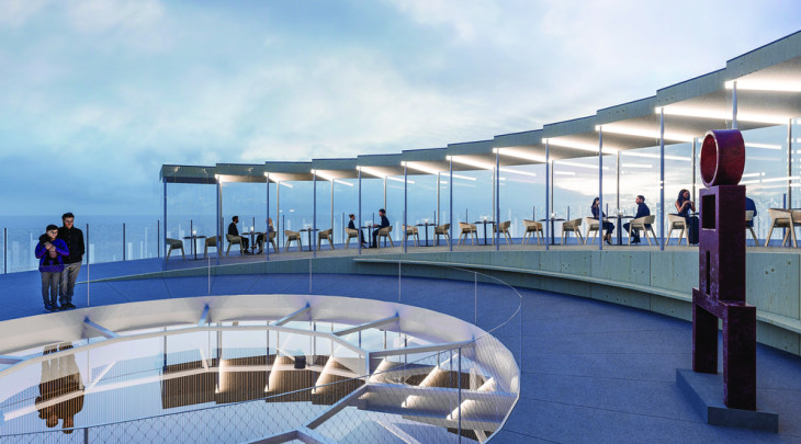 Vizualizace českého pavilonu (střecha) © Apropos Architects, EXPO Česko 2025