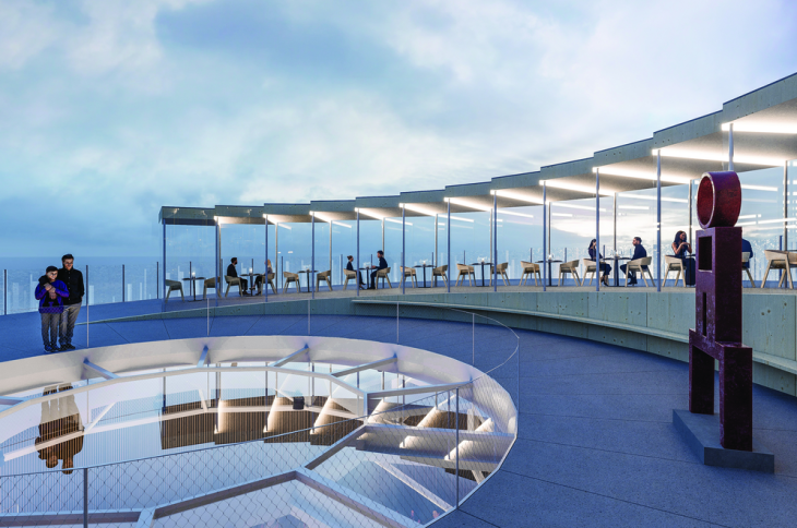 Vizualizace českého pavilonu (střecha) © Apropos Architects, EXPO Česko 2025