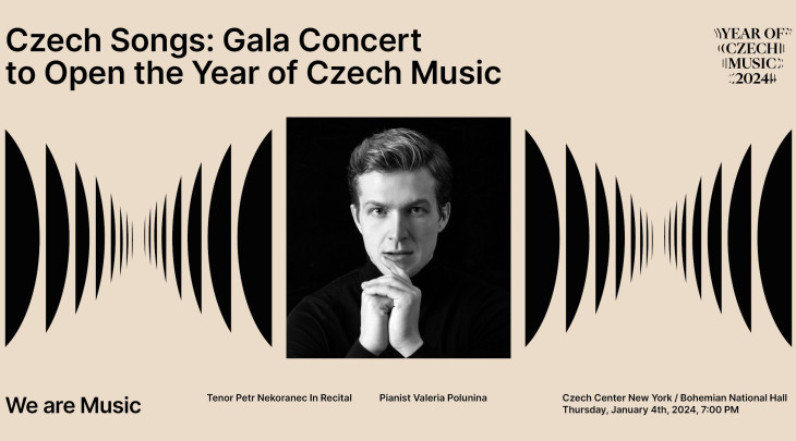 Tenorista Petr Nekoranec zahájí Rok české hudby v síti Českých center