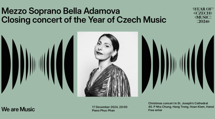 Rok české hudby v sítí Českých center zakončí úspěšná mezzosopranistka Bella Adamova