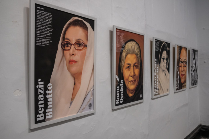 Slavnostní zahájení výstavy České a pákistánské hrdinky na National College of Arts (NCA) v Láhauru v srpnu 2022 © National College of Arts Slavnostní zahájení výstavy České a pákistánské hrdinky na National College of Arts (NCA) v Láhauru v srpnu 2022 © National College of Arts