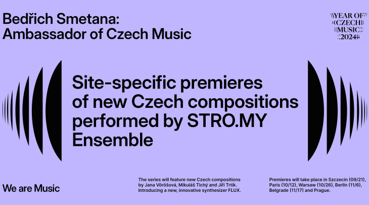 Evropské turné STRO.MY Ensemble představí Smetanovu Vltavu s environmentalistickými tóny