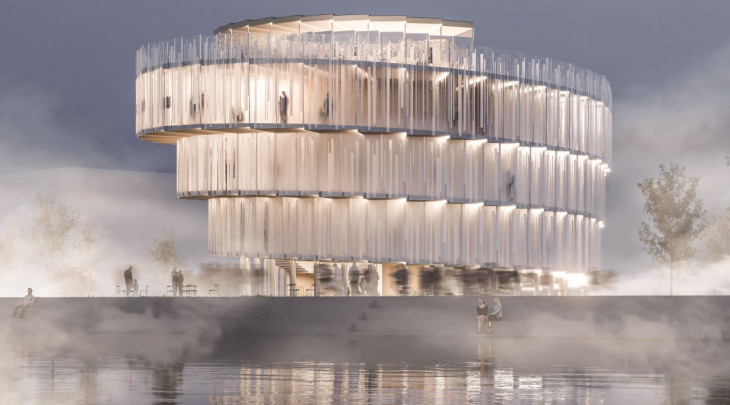 Architektonickou soutěž na návrh českého pavilonu pro světovou výstavu EXPO 2025 vyhrála skleněná spirála od Apropos Architects