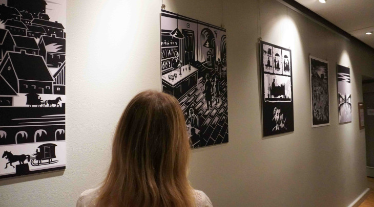 České centrum Stockholm – výstava Zámek © Tereza Valašteková