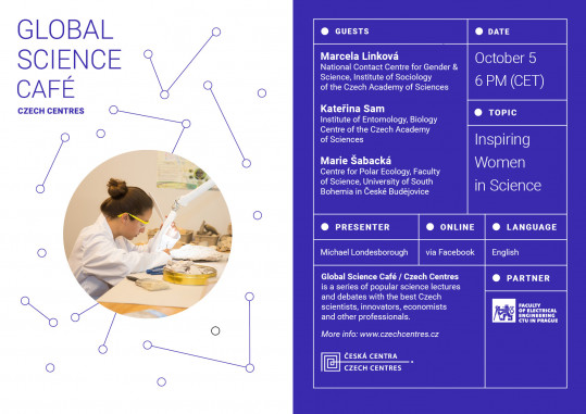 Global Science Café 7: Inspirativní ženy ve vědě
