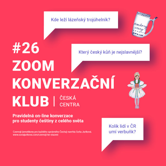 #26 Zoom konverzační klub: ČESKÉ KULTURNÍ DĚDICTVÍ aneb už jste byli v Krumlově?