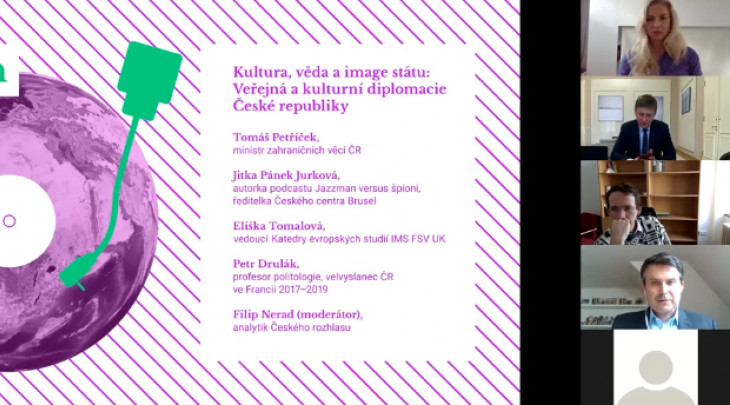 Kultura, věda a image státu: Veřejná a kulturní diplomacie České republiky (záznam diskuse)