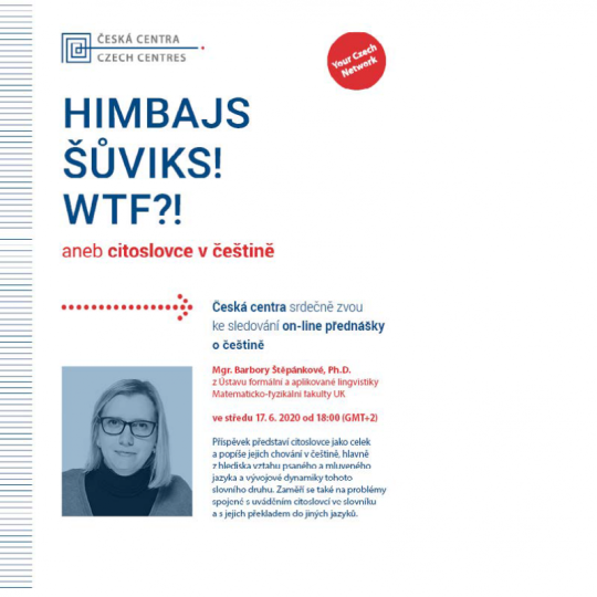 Online přednáška o češtině: Himbajs šůviks! WTF?! aneb citoslovce v češtině