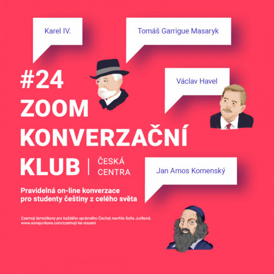 #24 Zoom konverzační klub: NEJVĚTŠÍ ČECH aneb koho si Češi váží