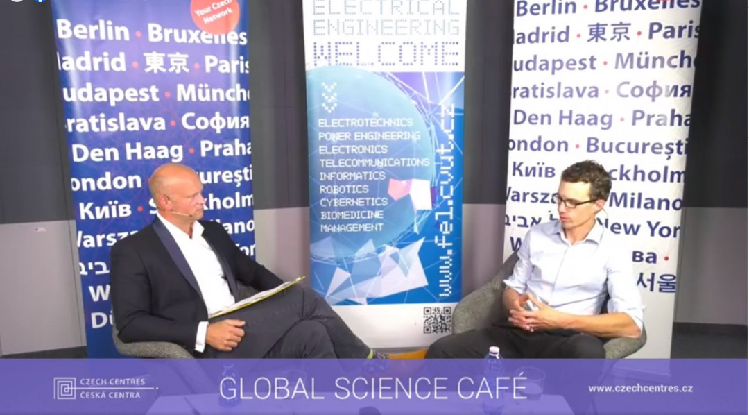 Global Science Café with Michael Šimíček