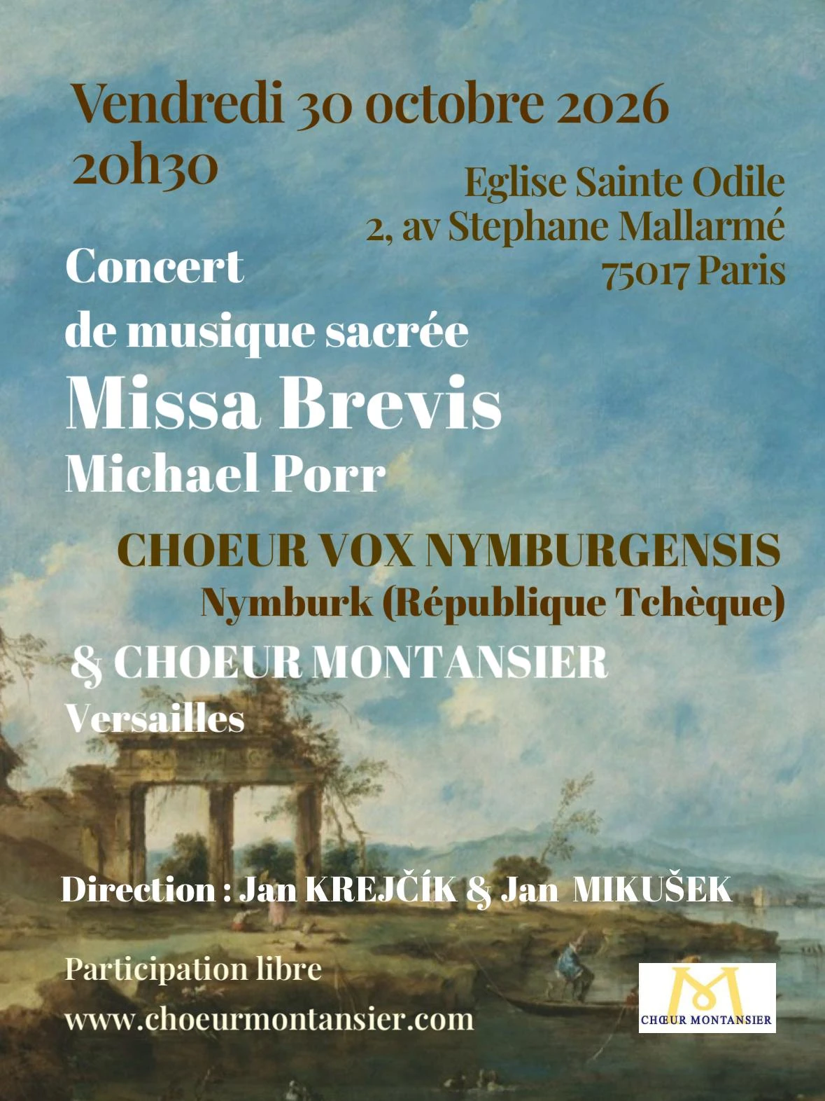 Koncert duchovní hudby „Missa Brevis“